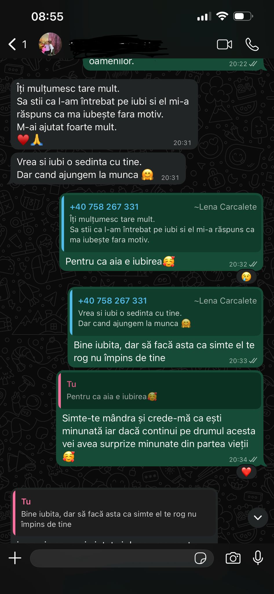 Testimonial Lenuța